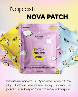 NOVINKA Naskladnili sme produkty francúzskej značky Nova Patch - transdermálne náplasti s postupným uvoľnovaním prírodných...