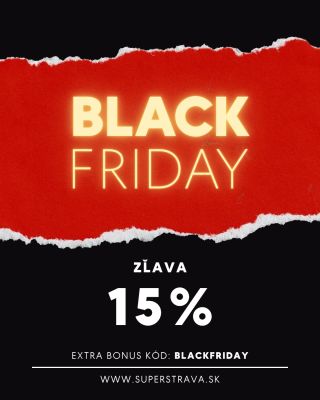 🔥BLACK FRIDAY JE TU🔥 Zľava 15% na celý nákup v našom eshope s kódom: blackfriday Výnimky: Produkty značky GymBeam –...